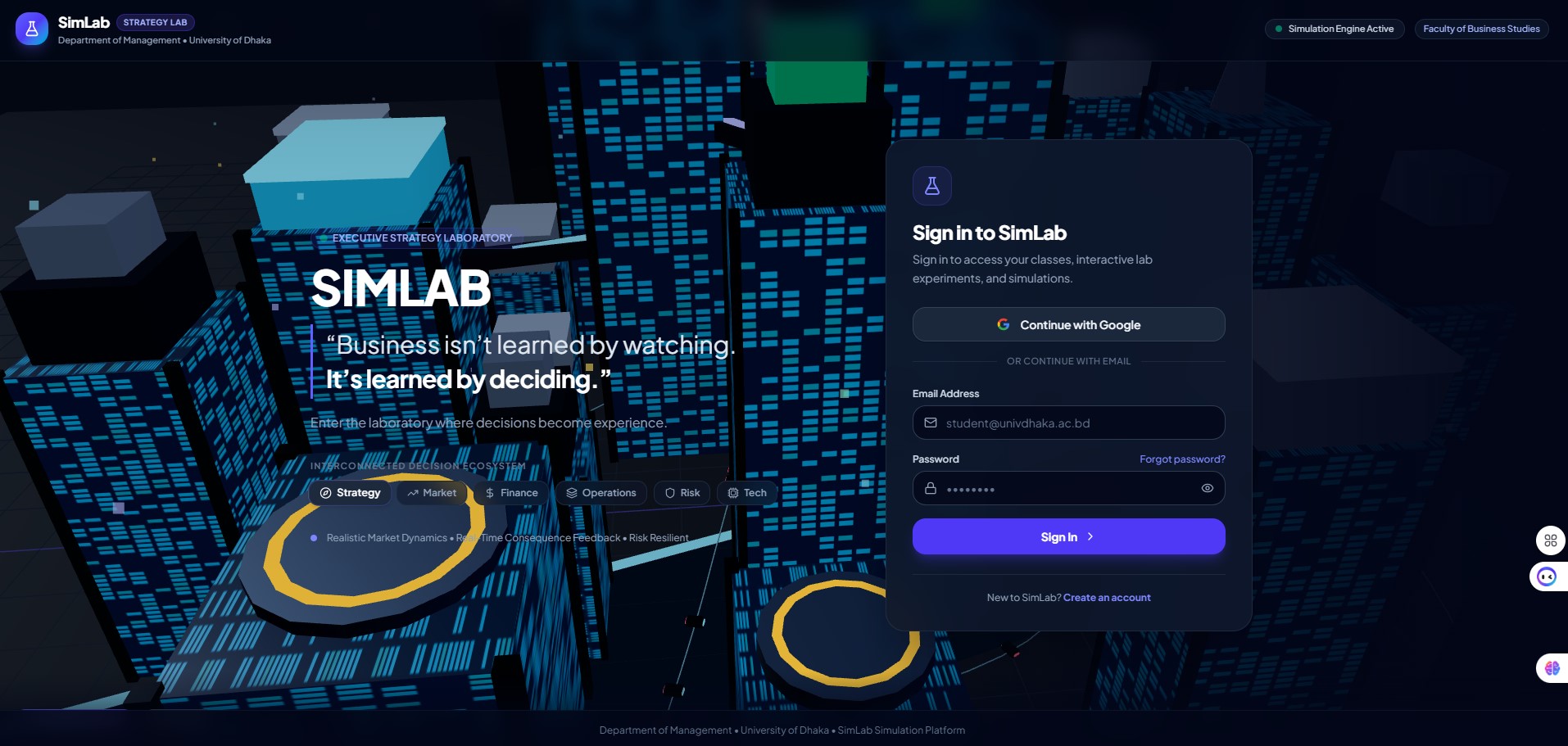 SimLab Facility